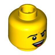 Lego hlava, žlutá (4615755)